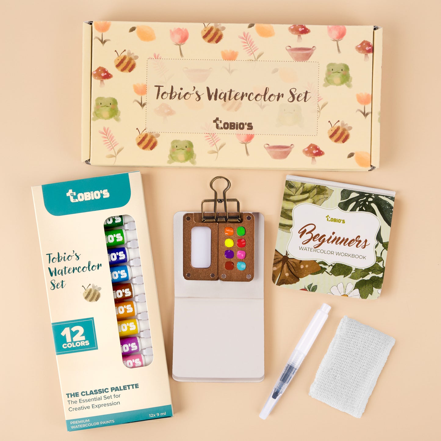 Tobios™ Mini Aquarelset
