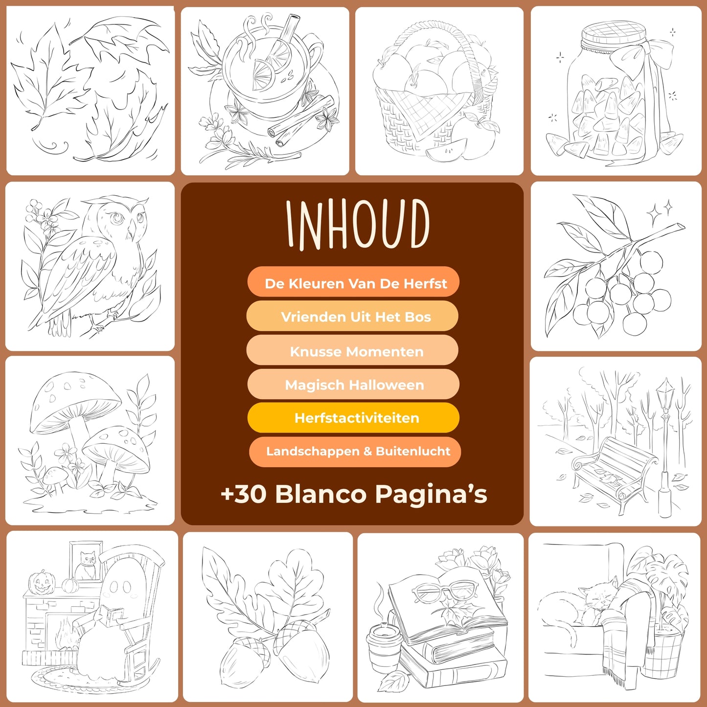 Tobio's™ Beginners Werkboek: Herfst