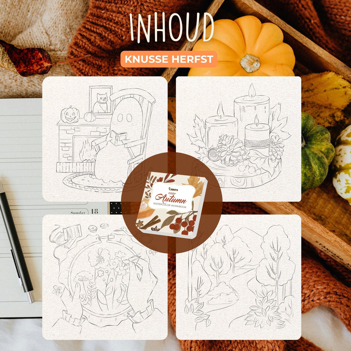 Tobio's™ Beginners Werkboek: Herfst