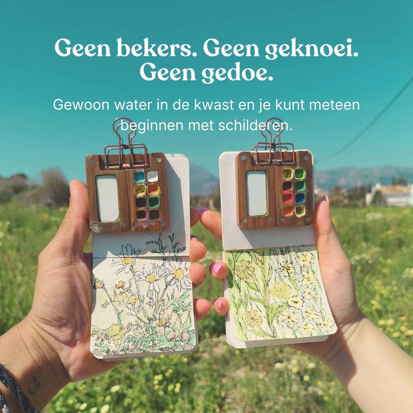 Tobios™ Mini Aquarelset