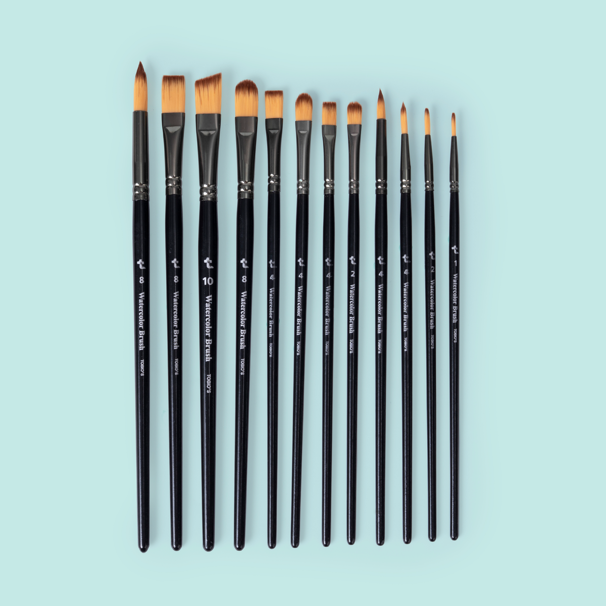 Tobio’s Artist Brush Set (12 Pcs)